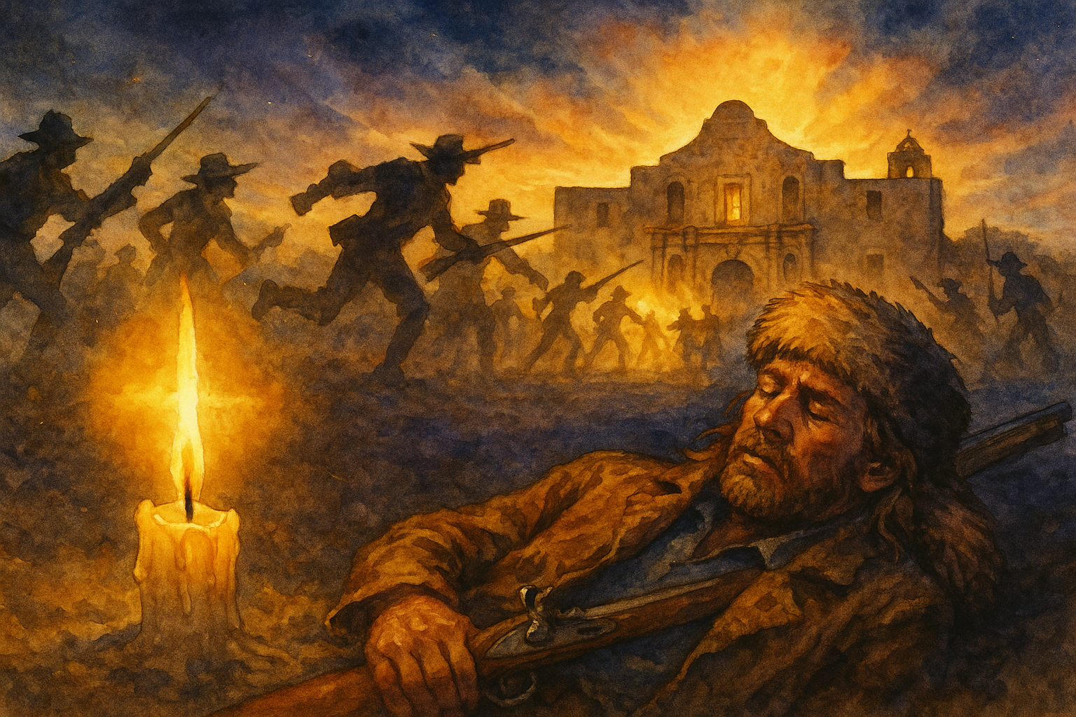 The Death of David Crockett